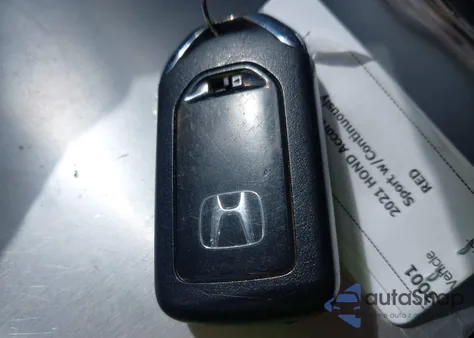 2021 Honda Accord Sport z USA, uszkodzony, nr VIN 1HGCV1F37MA119610